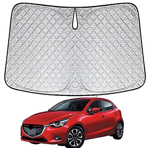 マツダ デミオ DJ系 サンシェード マツダ デミオ MAZDA2 フロント サンシェード デミオ ...