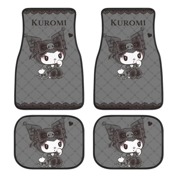 くろみちゃん フロアマット カーマット 防水 丸洗いok ズレ防止加工 滑り防止 耐汚れ カスタムパ...