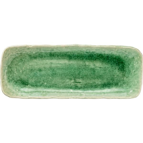 みのる陶器 美濃焼 amane(アマネ) 315長角皿 ヒスイ