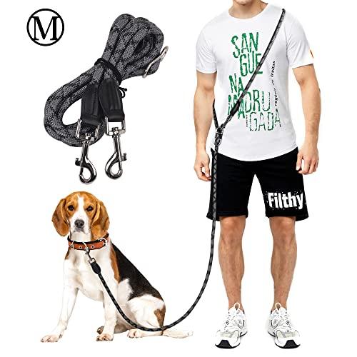 CHMKSTC 犬リード 肩掛けリード ショルダーリード ハンズフリー犬 小・中型犬しつけ用 5in...