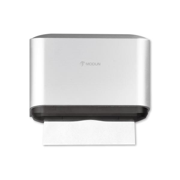 ペーパータオルホルダー プレミアム 壁掛け 穴開け不要 (シルバー)