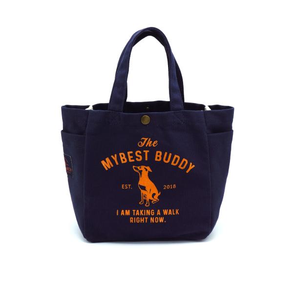 [ＭＯＮＯ　ＲＡＮＣＨ] キャンバストート お散歩バッグ【可愛い 犬柄プリント】 綿100％《軽量/...