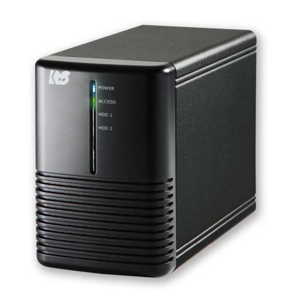 ラトックシステム USB3.1/Gen.2 RAIDケース (HDD2台用・10Gbps対応) RS...