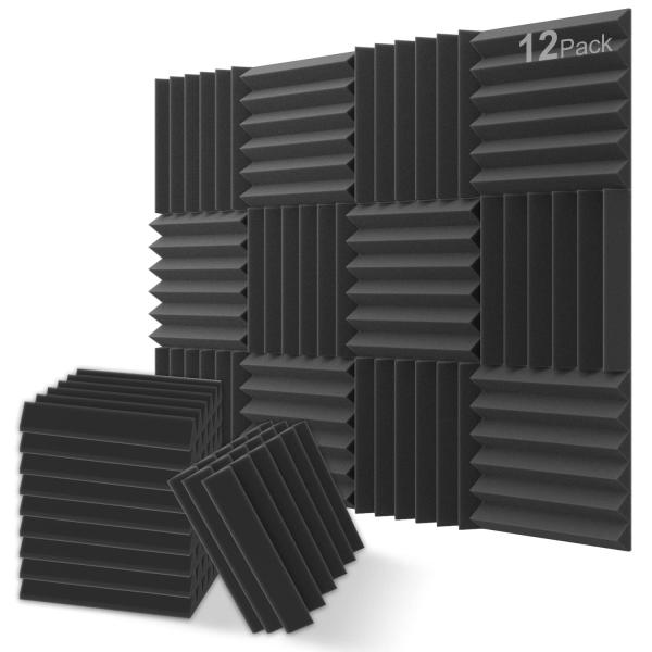 JBER 吸音材 防音シート 2.5*30*30cm 防音 遮音 防音材 壁に貼る 消音 騷音 吸音...