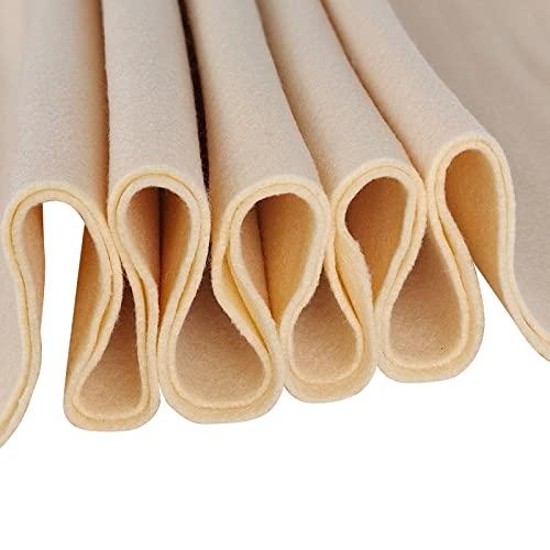 カラーフェルト、90x90cmクラフトフェルトシート、1.4mm厚ソフトフェルト正方形、手芸・アート...