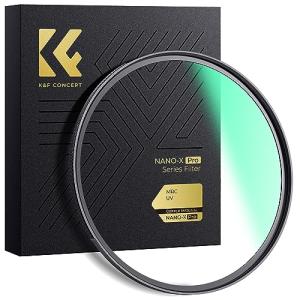 K&F Concept レンズ保護フィルター MCUVフィルター 95mm 真鍮製 HD超解像力 99.9%超高透過率 フレアやゴースト防止 色かぶり｜goodzero