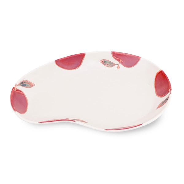 J-kitchens 工房祥 sho〜 皿 （ プレート ） ビーン 中 フレッシュ アート リンゴ...