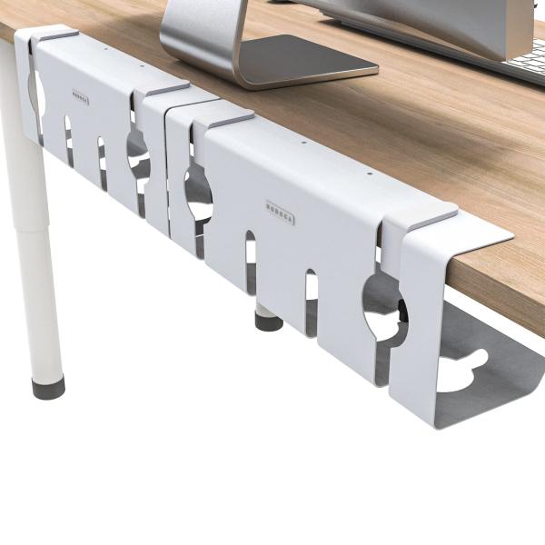 NODOCA ケーブルトレー 配線 整理 ケーブル収納 人気版 穴あけ不要 デスク 配線 長さ430...