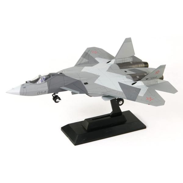 ピットロード 1/144 SNシリーズ ロシア空軍 戦闘機 Su-57 プラモデル SN21 成型色
