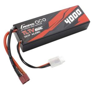 Gens ace LiPo 4000 ストレートパック (60C/7.4V) 京商(Kyosyo) Gens ace LiPo 4000 ストレートパック (60C/7.4V