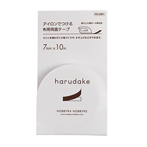超強力 洗える 布用両面テープharudake（7mm） ホビーラホビーレ 刺し子布の周囲のお仕立に...