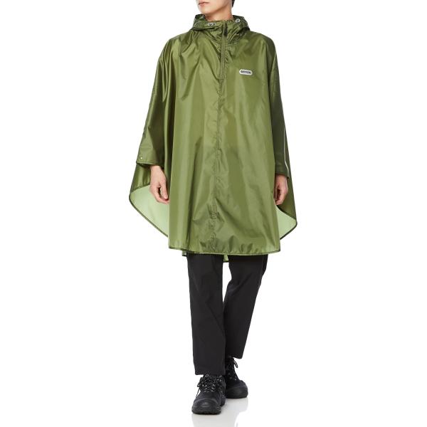 [アウトドアプロダクツ] ポンチョ レインポンチョ 6003192 カーキ M