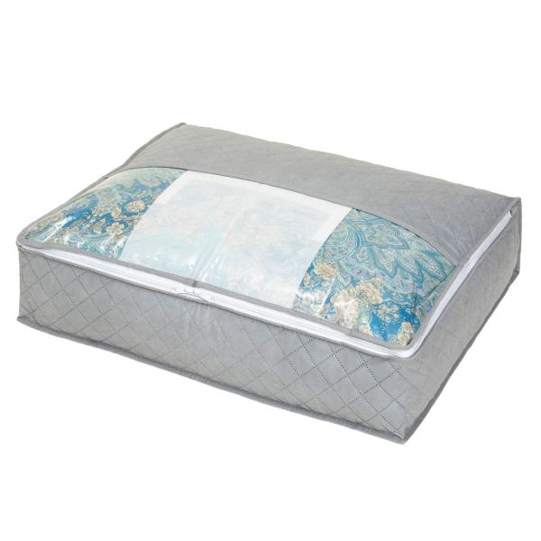 アストロ 収納ケース 羽毛布団用 シングルサイズ グレー 除湿 吸湿 防ダニ 不織布 収納袋 薄型 ...