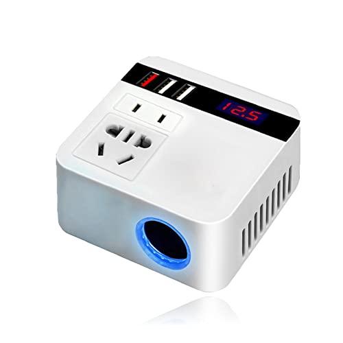 [Amuself] 車 インバーター コンバーター 充電 コンセント USB 車載 車中泊 シガーソ...