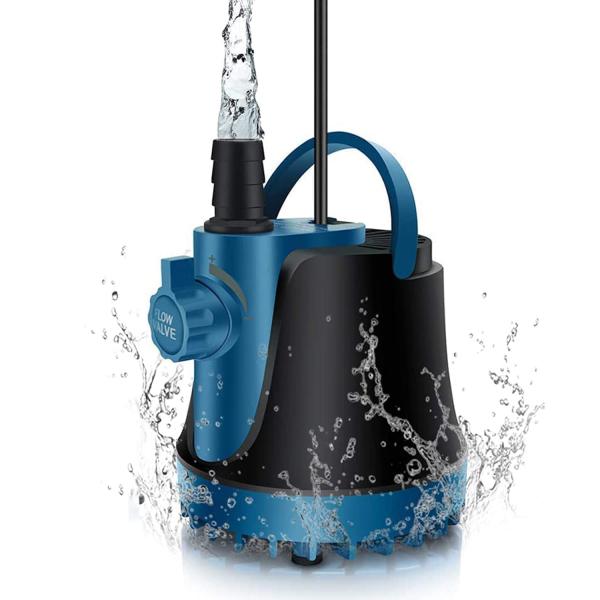 THYESCOM 水中ポンプ 低水位対応 循環ポンプ 吐出量600L/H 最大揚程1.2M 給水・排...