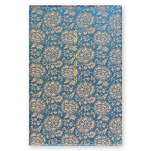 御朱印帳「ぼたん」＜大判サイズ＞布表紙 蔵前天文堂謹製 じゃばら製本 日本製