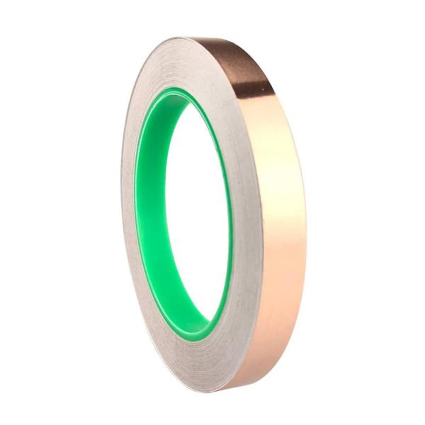 YFFSFDC 銅テープ 導電性銅箔粘着テープ 両面導電性 銅箔テープ 金属テープ 幅15mm×長さ...