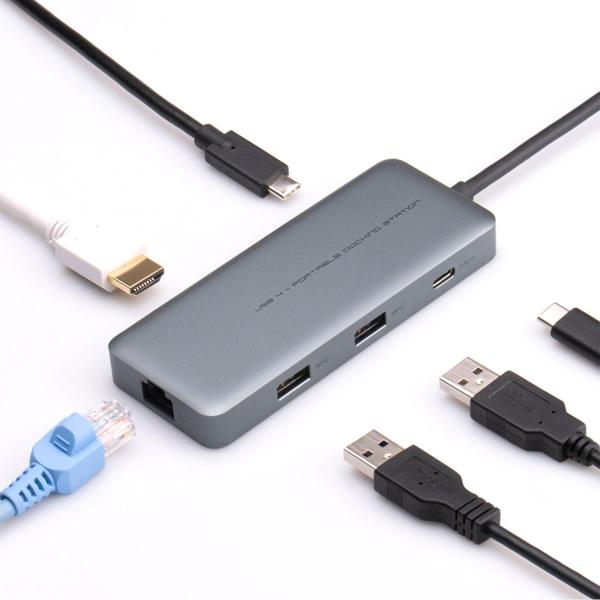 ロジテック USB4 HDMI 2.1 ドッキングステーション USBハブ 8K / 4K USB ...