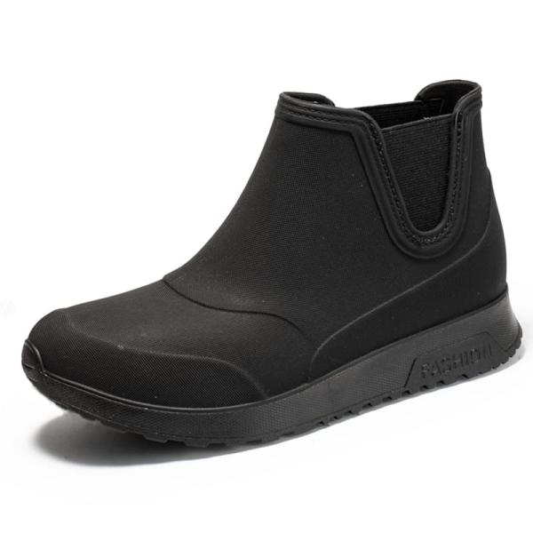 [todaysunny] レインブーツ メンズ レインシューズ 防水 雨靴 ショート ブーツ サイド...