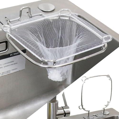 ママ倉 三角コーナー ステンレス鋼 ステンレス製のフックを装備 折りたたみ スペース いらず 水切り...