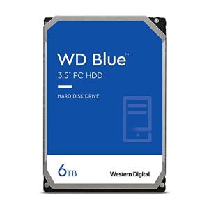 Western Digital ウエスタンデジタル WD Blue 内蔵 HDD ハードディスク 6TB CMR 3.5インチ SATA 5400rp｜goodzero