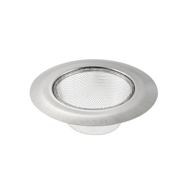 SANEI ツバ広ゴミこし 適合排水口径75~95ｍｍ ステンレス製 ごみをキャッチ キッチン用 P...