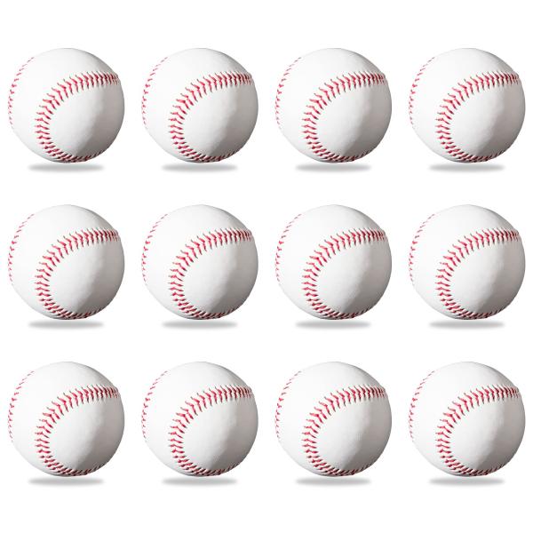 DAKAPAL 硬式野球 練習球 12球入り 投球練習 高校野球 ボール 野球 硬式ボール 練習 硬...