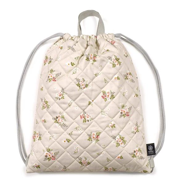 [カラフルキャンディスタイル] ナップサック 女の子 小学生 おしゃれ キルティング 通園 通学 持...