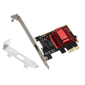 2.5G PCI-EネットワークカードRTL8125BチップギガビットイーサネットPCI Expressネットワークカード10/100/2500Mbp｜goodzero