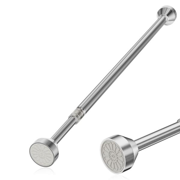 SHUHANG突っ張り棒 強力伸縮棒 ステンレス鋼 穴あけ不要 耐荷重40-50KG 落下防止 調節...