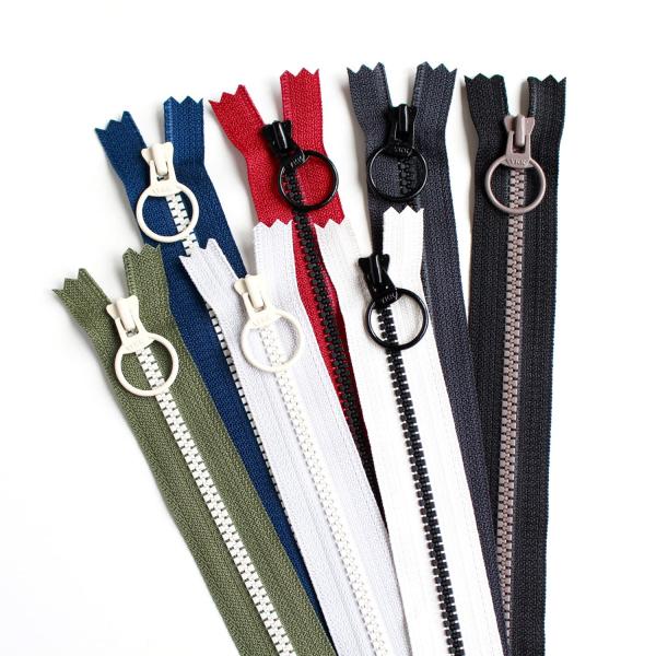 YKK Y.K.K コンビファスナー 25cm 7色ミックス 3VSC25-7MIX