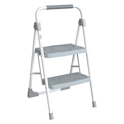 DayPlus 脚立 2段 はしご 軽量 折りたたみ脚立 踏み台 脚立おしゃれ 合金鋼 持ち運び便利...