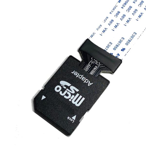 エスエスエーサービス microSD スロット 延長ケーブル フレキシブル 約8センチ SD-EXT...