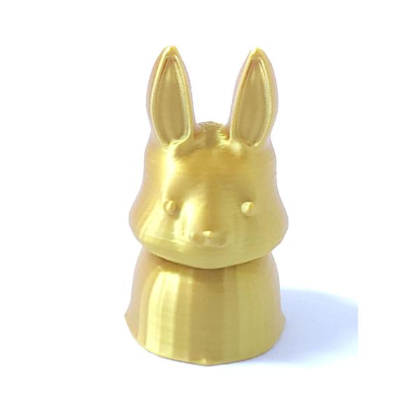 ウサギの盛り塩 固め器 八角型 金色 ゴールド 盛り塩サイズ約33mm×45mm