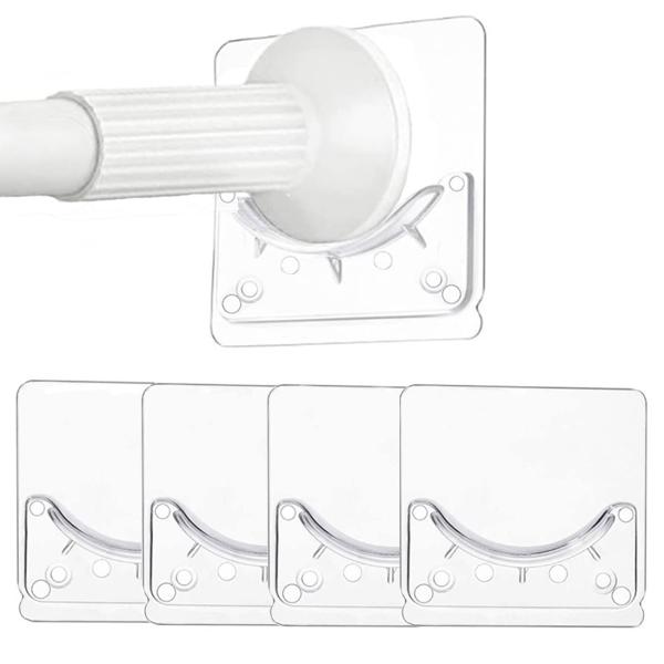 Forahome 幅アップグレード 突っ張り棒 支え 4個入 強力粘着 よい安定性 使いやすい 粘着...