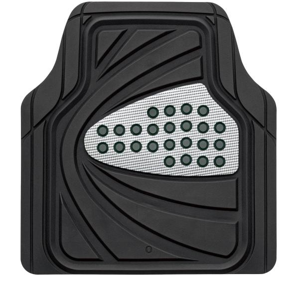 ボンフォーム(BONFORM) カーマット デザインラバーマット 後席 前席SS兼用1枚 45x48...