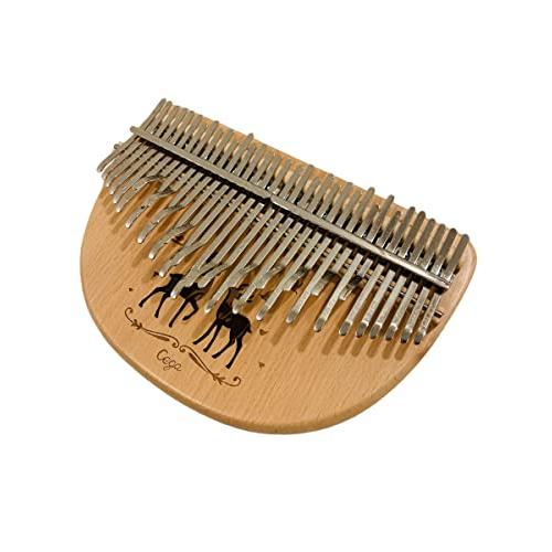 34鍵 カリンバ クロマチック(親指ピアノ) Key=C cega/Kalimba chromati...