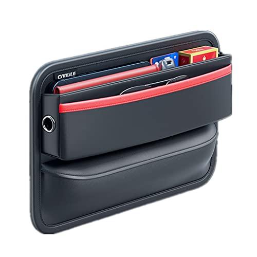 Raksonic 車用サイド収納ボックス 多機能収納ポケット 隙間ポケット 車用小物入れ 便利グッズ...