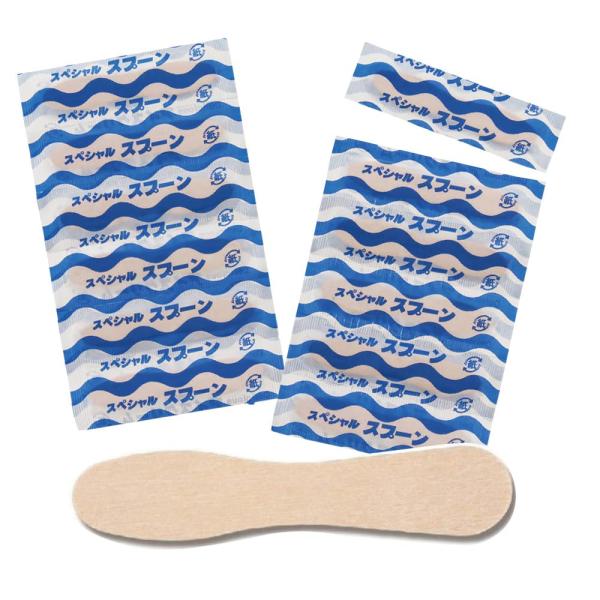 サンナップ 【 個包装アイススプーン・木製】カップアイスに好適！6連×50シート 300枚入 ISP...