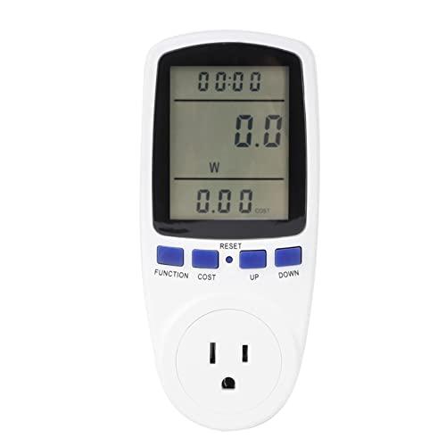 ワットチェッカー 電気代 チェッカー 電力量計 電力表示器 電圧周波数時間範囲表示 検電器 チェッカ...