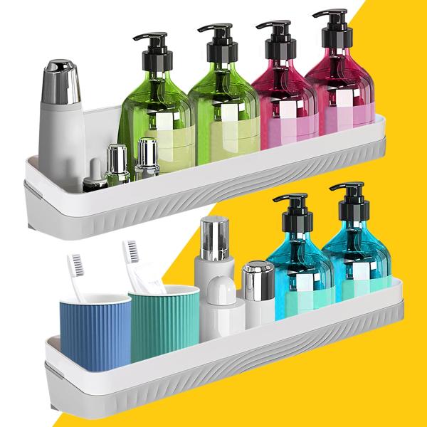 シャンプーラック 浴室 ラック【38cm 拡張版】お風呂 収納 バスラック お風呂 棚 バスルームラ...