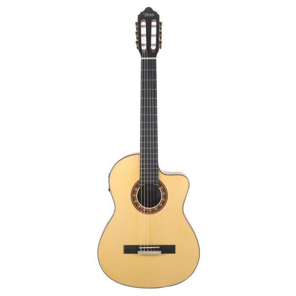 Valencia (バレンシア) エレガットギター ピックアップ付 全長 1,000mm VC304...