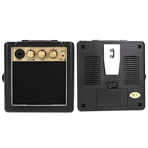 アンプ, PG-3メタルポータブル ミニギターアンプ, 5Wベースアンプ 6.35mm入力1/4イン...