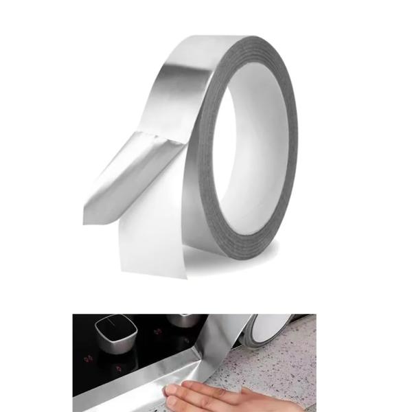 MOCOXYKLXY アルミテープ アルミ箔テープ耐熱 防湿性 耐寒防水用 両面導電性 耐引裂性 ア...
