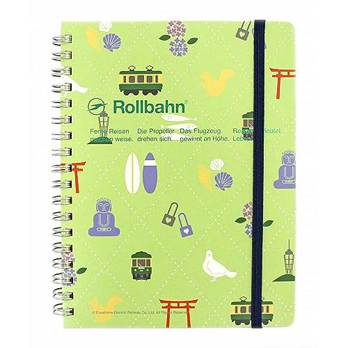 デルフォニックス ロルバーン ポケット付メモL 江ノ電 (湘南鎌倉)