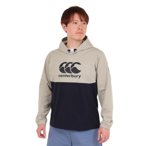 [カンタベリー] トレーニングフーディー R+ DUAL HOODY メンズ 34_カーキ L