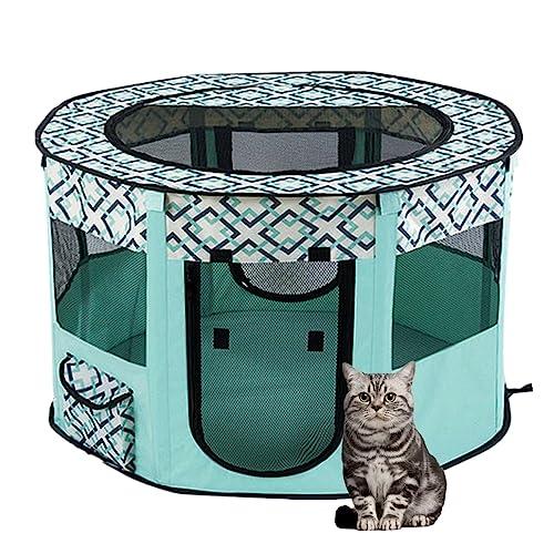 Benebomoペットサークル 折りたたみ 犬 ケージ メッシュサークル ペットテント プレイサーク...