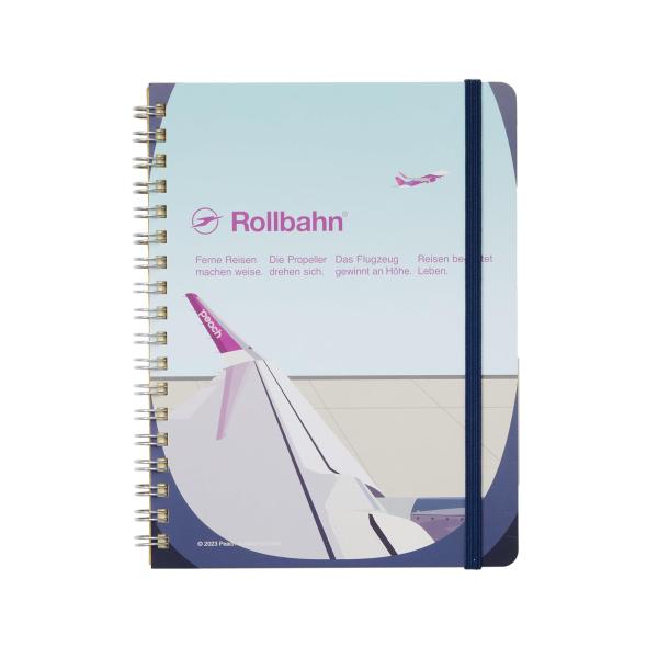 ロルバーン ポケット付メモ L Landscape from Peach Aircraft