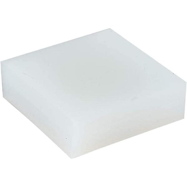 1枚入 シリコンゴムブロック シリコーンゴムシート 滑り止め 防振 耐熱 100mmx100mm 厚...