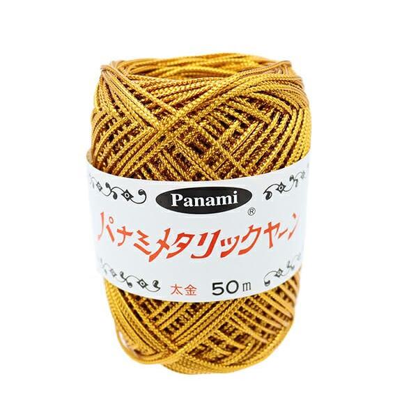 Panami パナミ タカギ繊維 手芸糸 『メタルコード 太 ゴールド』